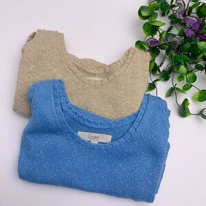 Loft Tank Top 2 Piece Bundle Size‎ Small